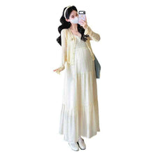 Sweet Sun-Protective Cardigan And Camisole Dress Two-Piece Set