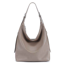 Womens Versatile Large-Capacity Genuine Leather Shoulder Bag
