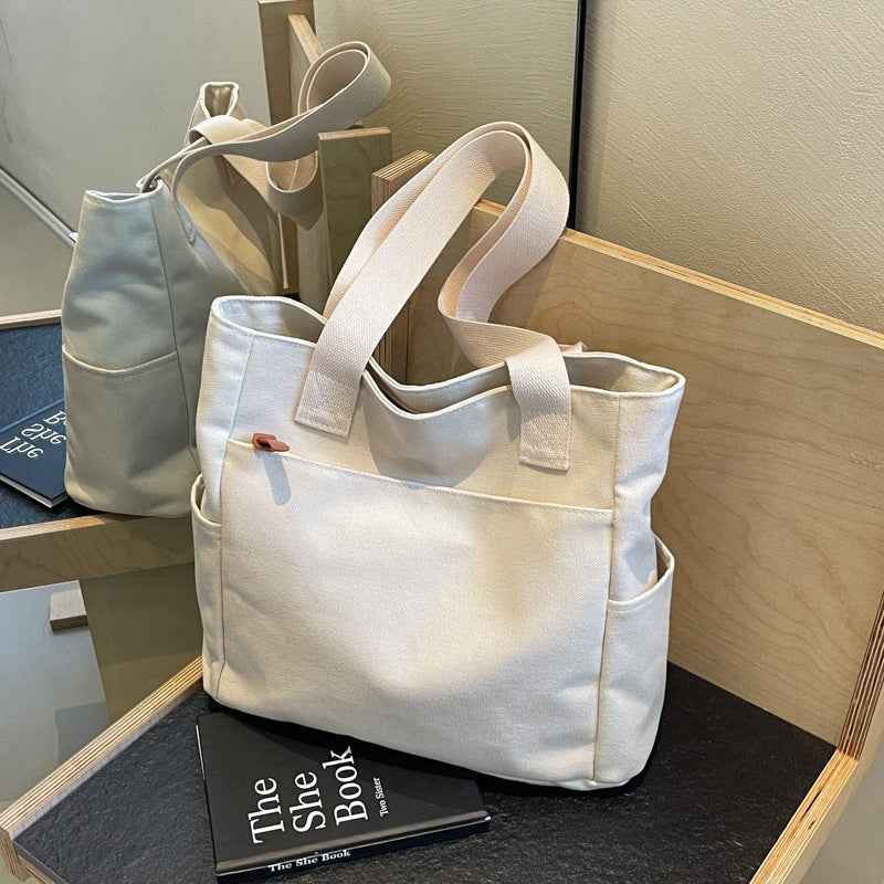Leisure Large Capacity College Shoulder Bag