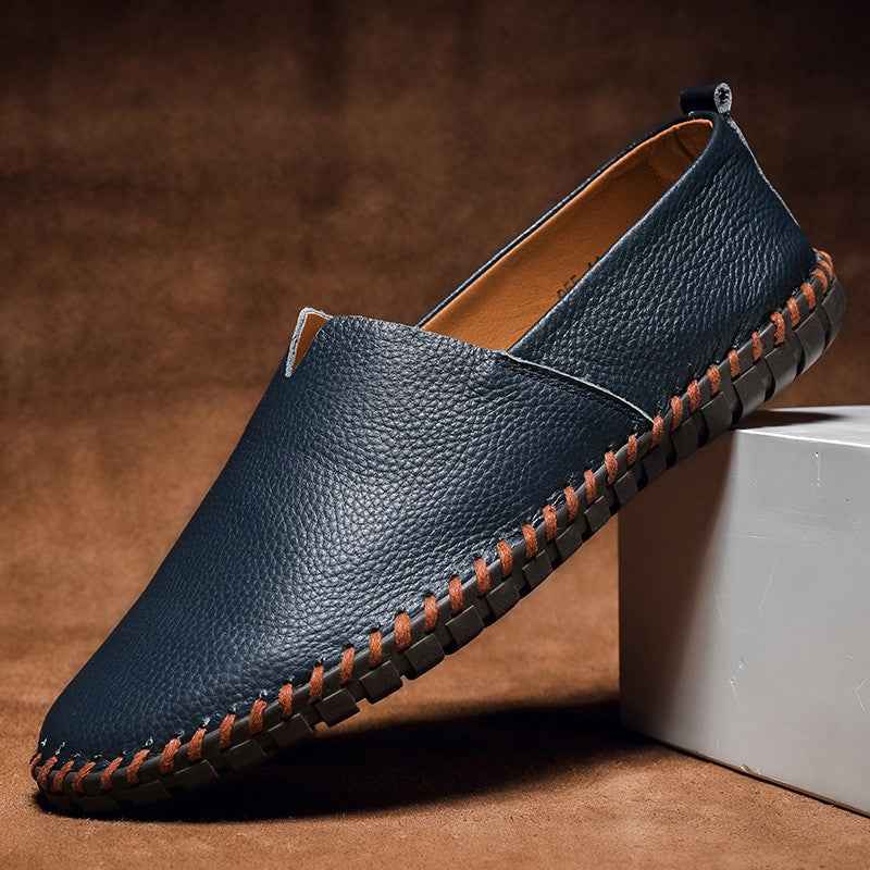 Men's Casual Trendy Slip-on Low-top Breathable Driving Shoes