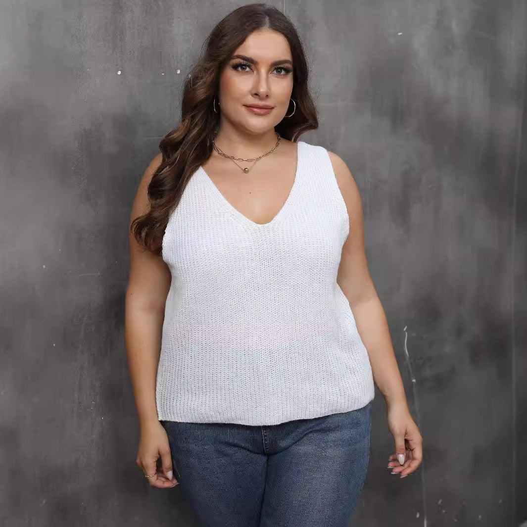 Back-cross V-neck Casual Base Sweater Knitted Top For Women by Mirlaine Univers Back-cross V-neck Casual Base Sweater Knitted Top For Women Mirlaine Univers back-cross-v-neck-casual-base-sweater-knitted-top-for-women 0 Back-cross V-neck Casual Base Sweater Knitted Top For Women Mirlaine Univers Back-cross V-neck Casual Base Sweater Knitted Top For Women