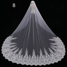 Bride Wedding Master Wedding Veil Long Long Tail by Mirlaine Univers