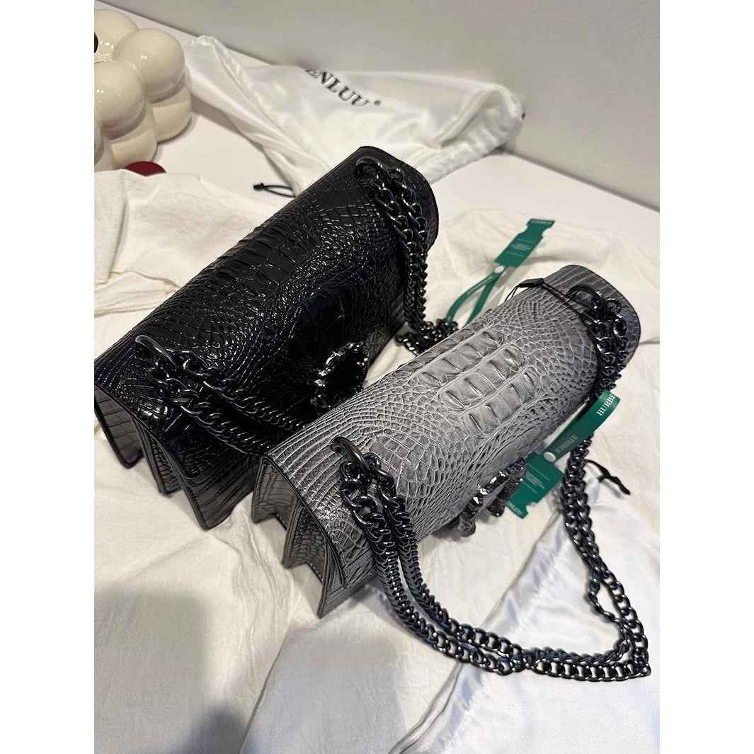 High-fashion Underarm Light-luxury Crossbody And Shoulder New Design Small Square Bag