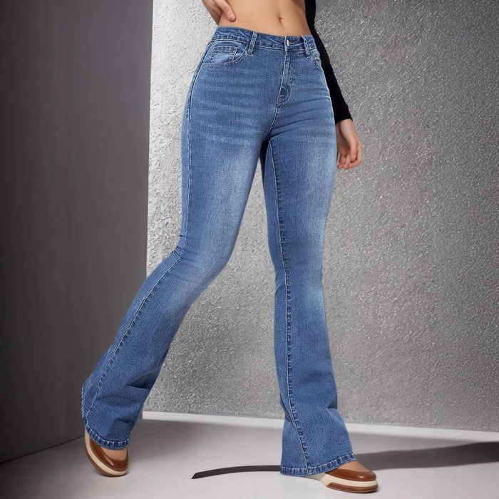 Jean en jean extensible pour femme