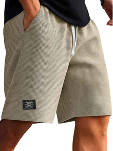 Waffle-Weave Cropped Pants Mens Mid-Years Pants