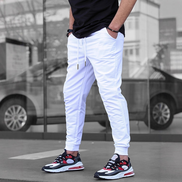 Pantalon décontracté, sportif, léger, respirant, style américain, couleur unie, coupe ajustée