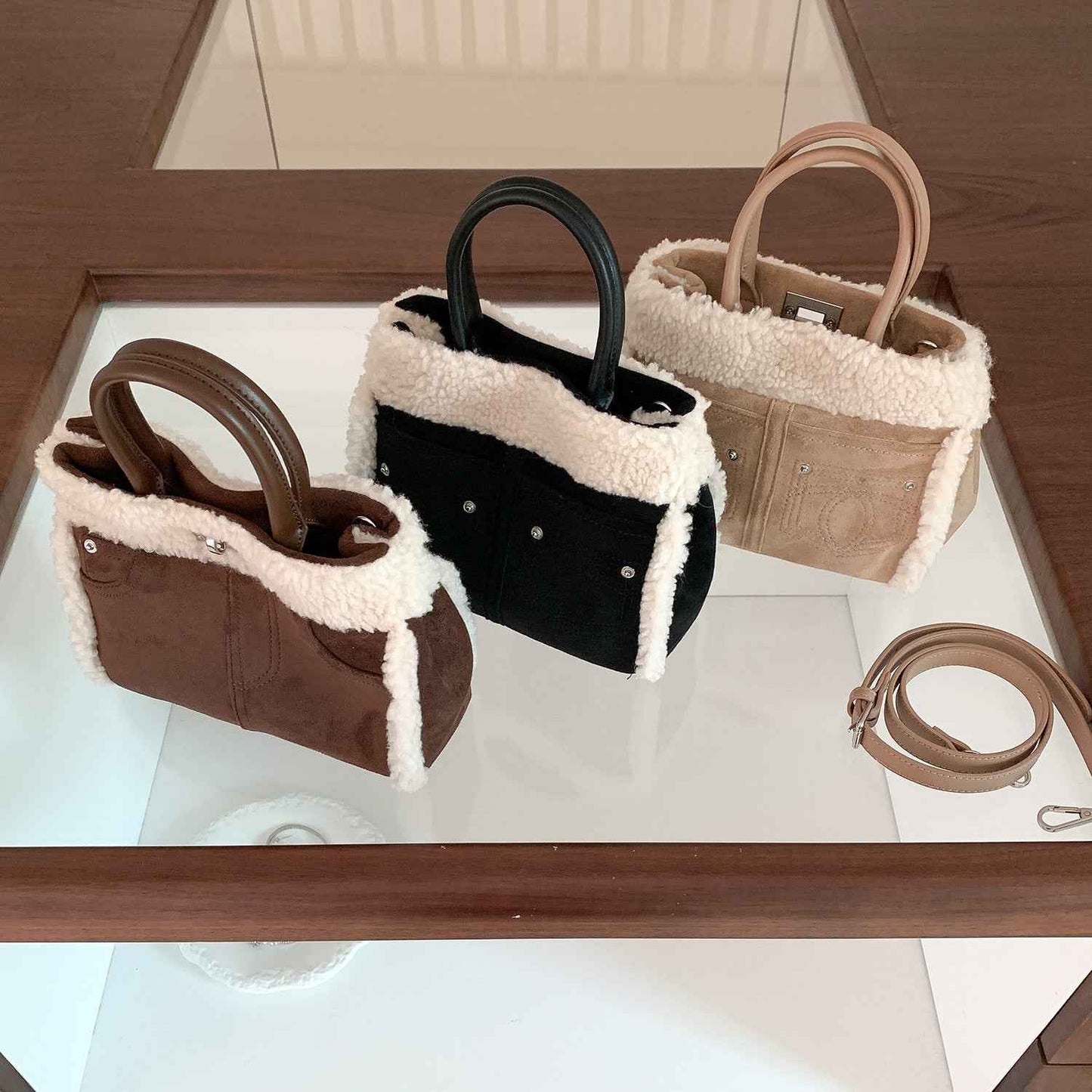 Stylish New Patchwork Mini Tote Bag