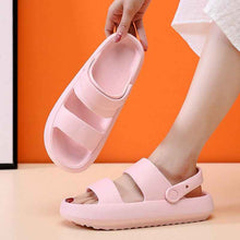 Adjustable Shoes For Women Men Sandals 3cm Thick Bottom Slippers Outdoor