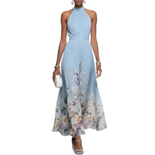 V-neck Waist Trimming Ruffles Elegant Dress by Mirlaine Univers