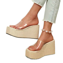 Plus-size Thick-soled Wedge Sandals For Women