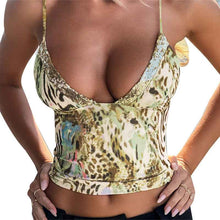 Floral Sequin Print Camisole Womens