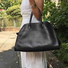 Womens Commuter Tote Bag In Textured Suede
