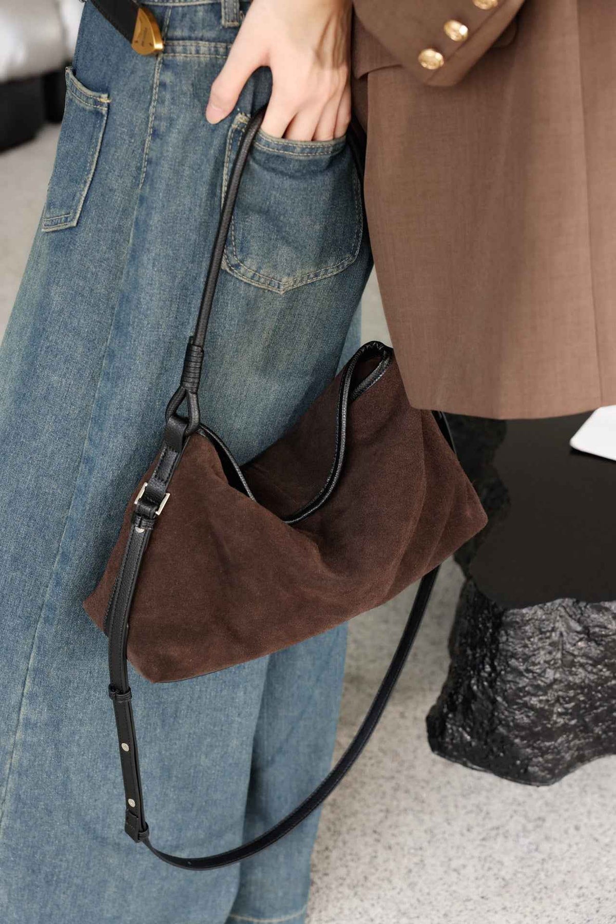 Matte Single-shoulder Bag Casual Crossbody Bag