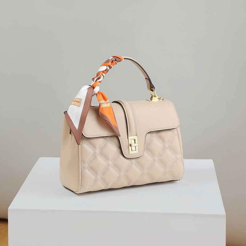 High-End Textured Large-Capacity Tote Crossbody Bag