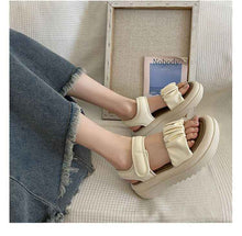 Sports Summer New Roman Sandals For Women Wear Thick Soles