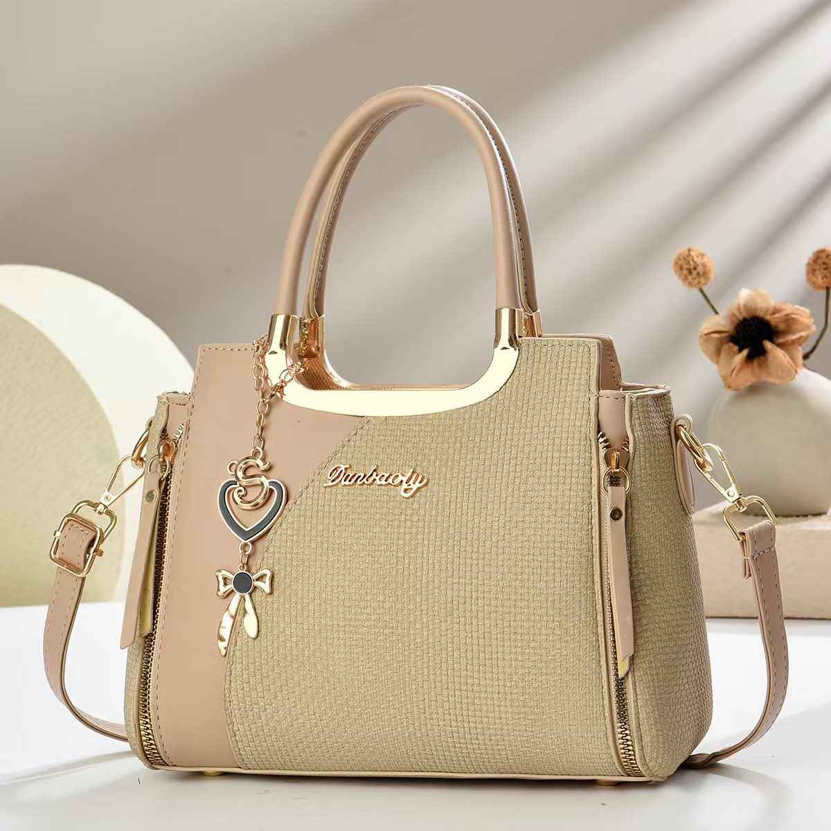 Crossbody Small Square Bag Chic Handheld Tote Shoulder