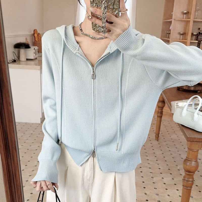 Spring Fashion Elegant Hoodie Casual Top