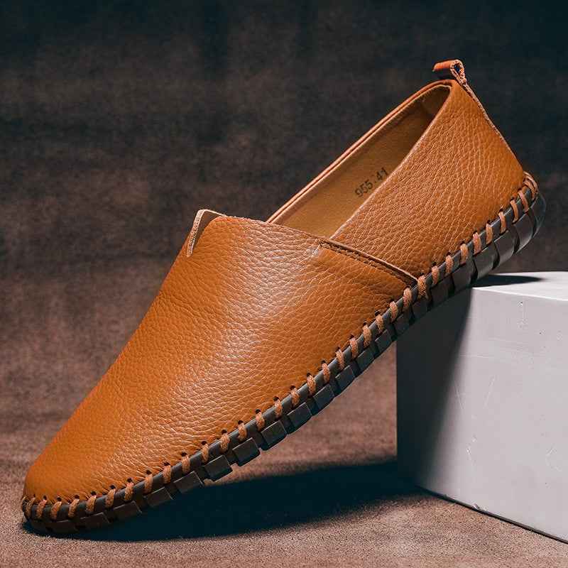 Men's Casual Trendy Slip-on Low-top Breathable Driving Shoes