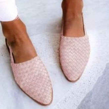 Pointed Toe Cap Buckle Flat Sandals Women