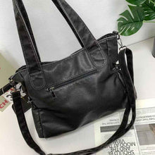 Ladies Fashion Washed Old Tote Bag