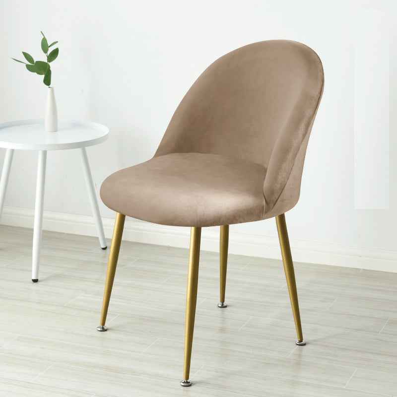 Ultra-Soft Silver Fox Fleece Duckbill Chair Cover