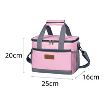 Portable Outdoor Insulated Tote Bag Foldable Made From Thickened Oxford Fabric With Leak Proof Insulation