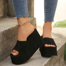 Plus-size Thick-soled Wedge Sandals For Women