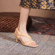 New Soft Leather Low Top Sandals For Women In Autumn And Winter Of by Mirlaine Univers