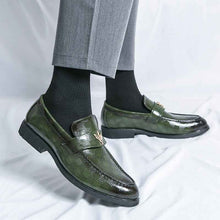 Mens Business Dress Leather Shoes For Summer And Autumn