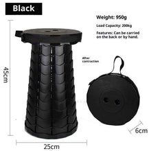Outdoor Portable Travel Adjustable Telescopic Stool