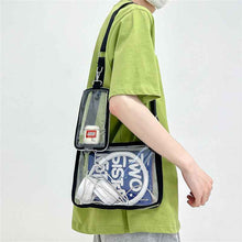 New Womens PVC Transparent Crossbody Bag