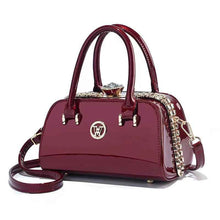 Shiny Leather Diamond-Embellished Simple And Elegant Womens Bag Multi-Functional Evening Clutch
