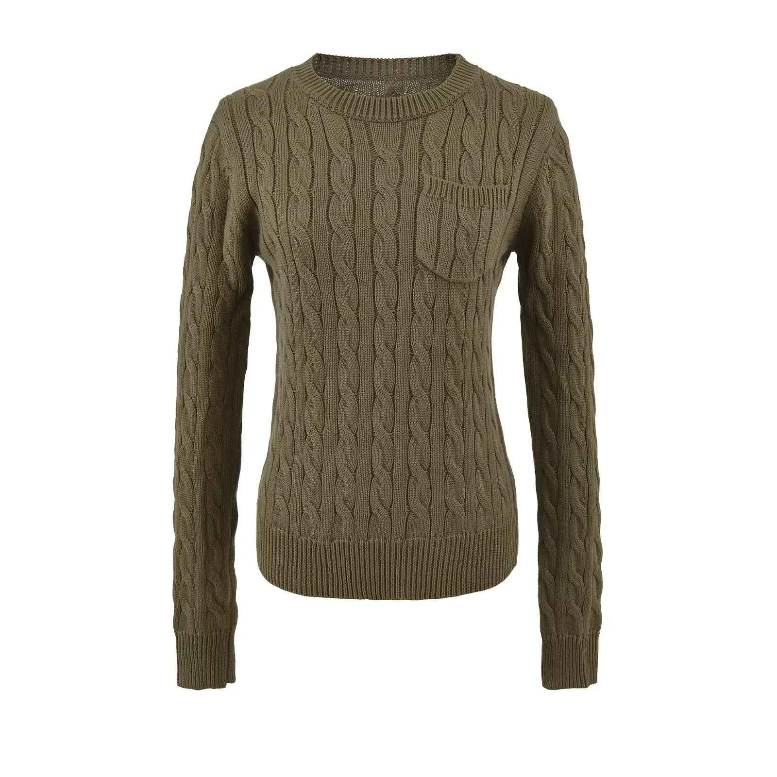 Korean-style Relaxed Versatile Purple Sweater For Petite Women