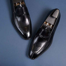 European And American British Genuine Leather Men's Shoes