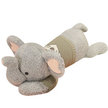 Large Sweater Lying Elephant Throw Pillow Plush Toy Doll by Mirlaine Univers