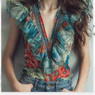 Women's Solid Color Fashionable Casual Top