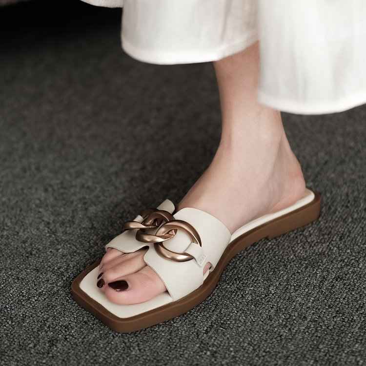 Half-tow Sandals For Pregnant Women With Wide Feet