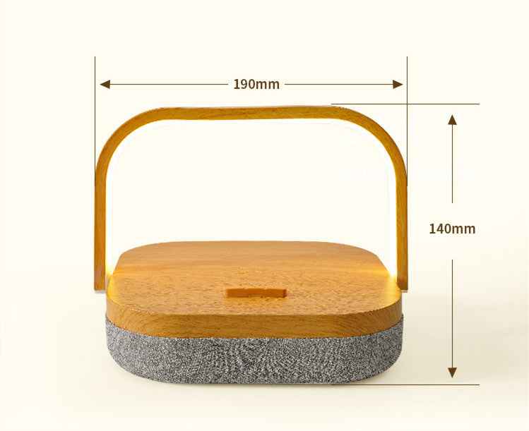 Led Wireless Charger Bluetooth Speaker Desk Lamp