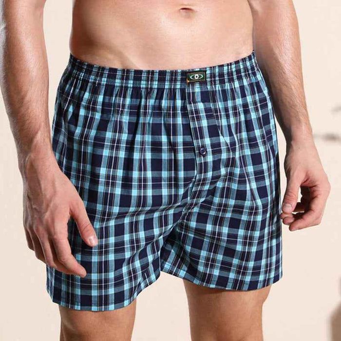 Shorts d'intérieur amples et respirants en coton pour homme