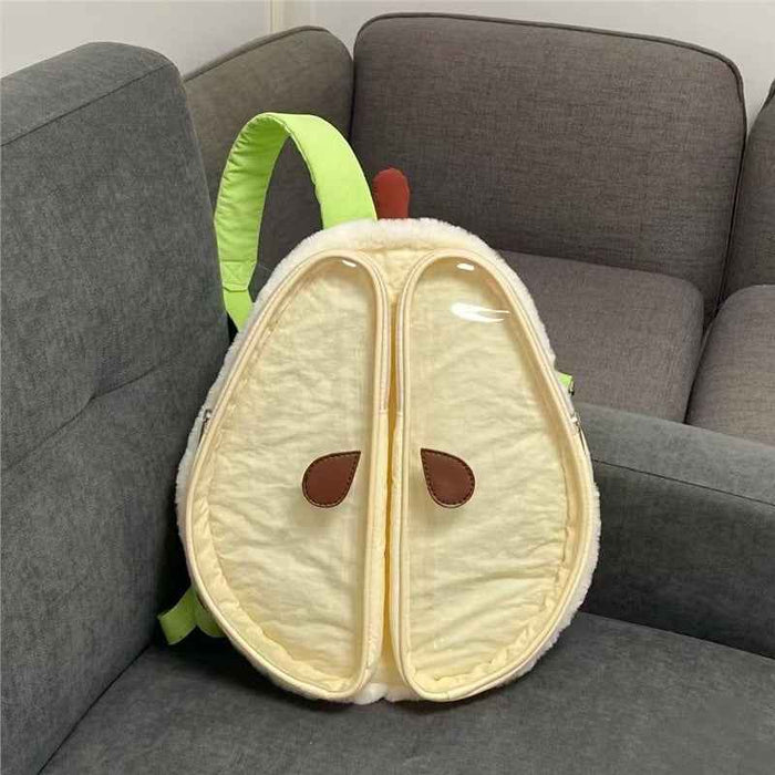 Sac à bandoulière en peluche léger, grande capacité et facile à assortir