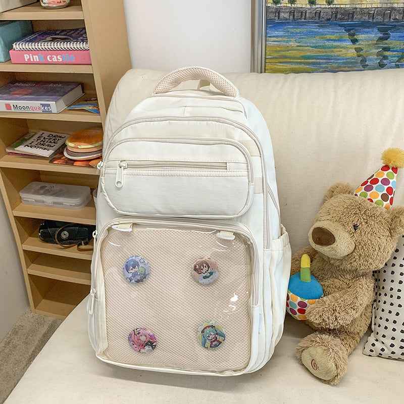 Transparent Minimalist Versatile High-capacity Backpack