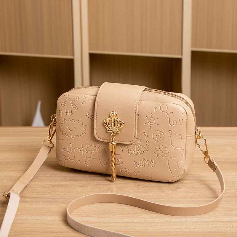 Sweet One-shoulder Bag Korean-style Fashionable Phone Bag