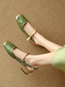 New Chinese Style Fairy Style Outer Wear Closed Toe Fashion Sandals For Women