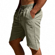 Men's Linen Loose Beach Casual Shorts