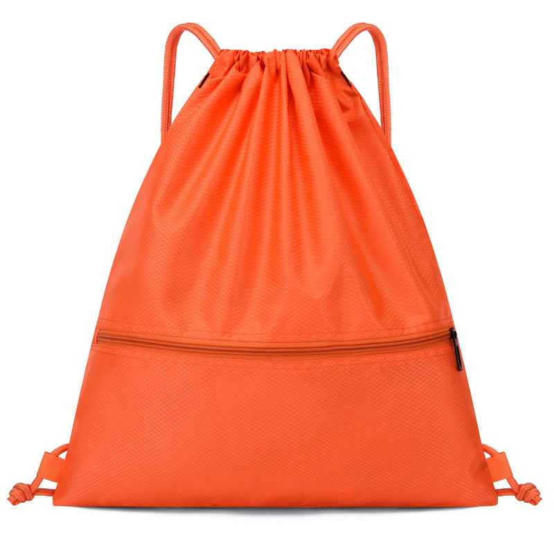 Drawstring Pouch-style Easy-to-use Backpack For Men And Women