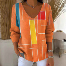 Long Sleeve Sweater Autumn And Winter Printing Fashion Loose Cool Sweaters Women's Clothing