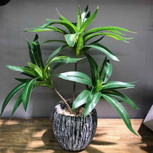 Creative Decoration Office Retro Artificial Flower Bonsai Home Versatile Ceramic Table Decoration Green Plant Bonsai
