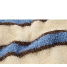 Vintage Stripe Knitted Men's And Women's Sweaters