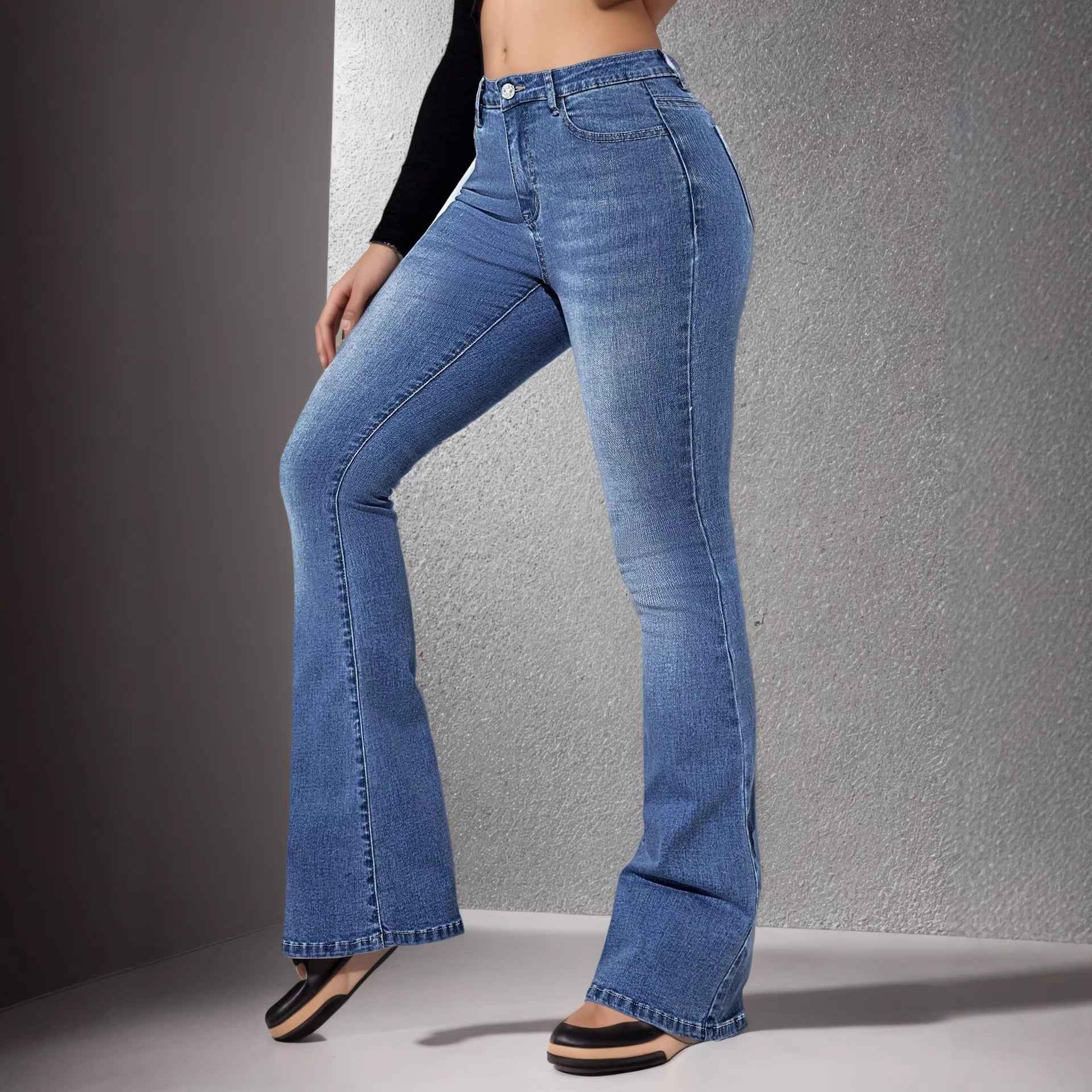 Womens Stretch Denim Jeans