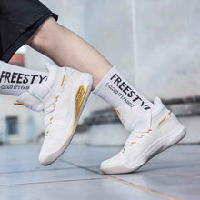 Autumn Basketball Shoes Men's Combat Cement Nail Shoes Rubber Sole Combat Boots Youth Plus Size Basketball Sneaker